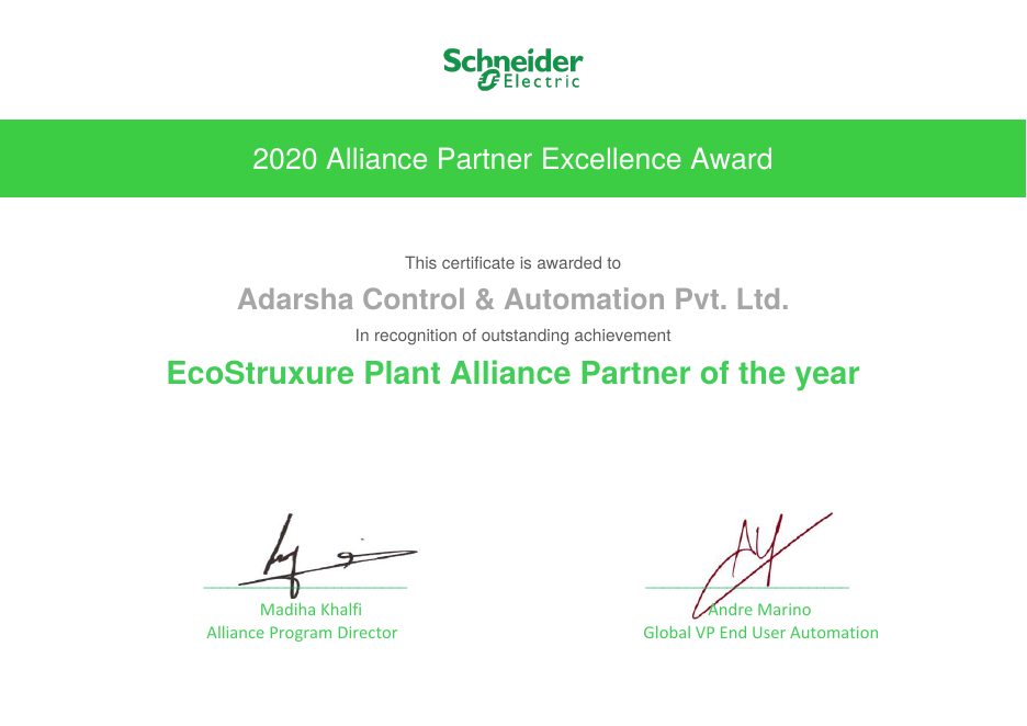 EcoStruxure Plant Alliance Partner