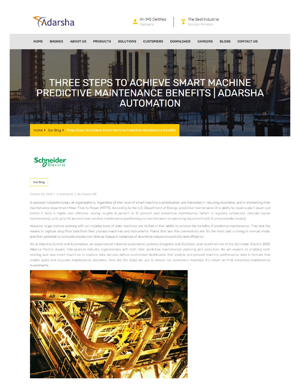 Three Steps To Achieve Smart Machine Predictive Maintenance Benefits